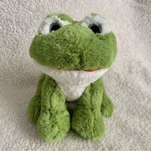 Dan Dee Spring Green Frog Plush 8” Collector’s Choice 2015 Stuffed Animal Toy